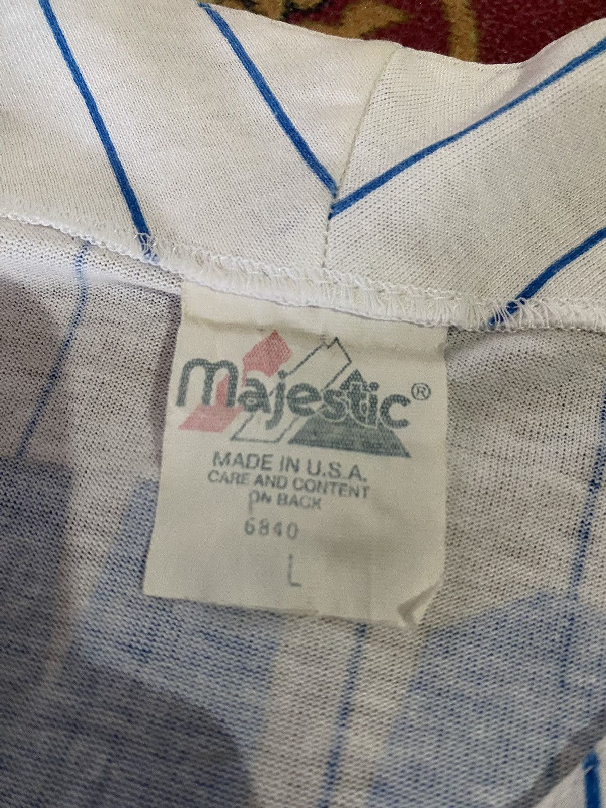 MLB Vintage Majestic Dodgers NOMO 16 Rare Tshirt Size US L / EU 52-54 / 3 - 10 Thumbnail