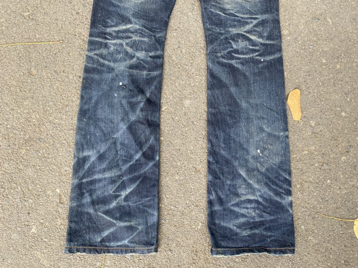 JACKROSE Insane Distressed Painter Bootcut Jeans Size US 33 - 9 Thumbnail