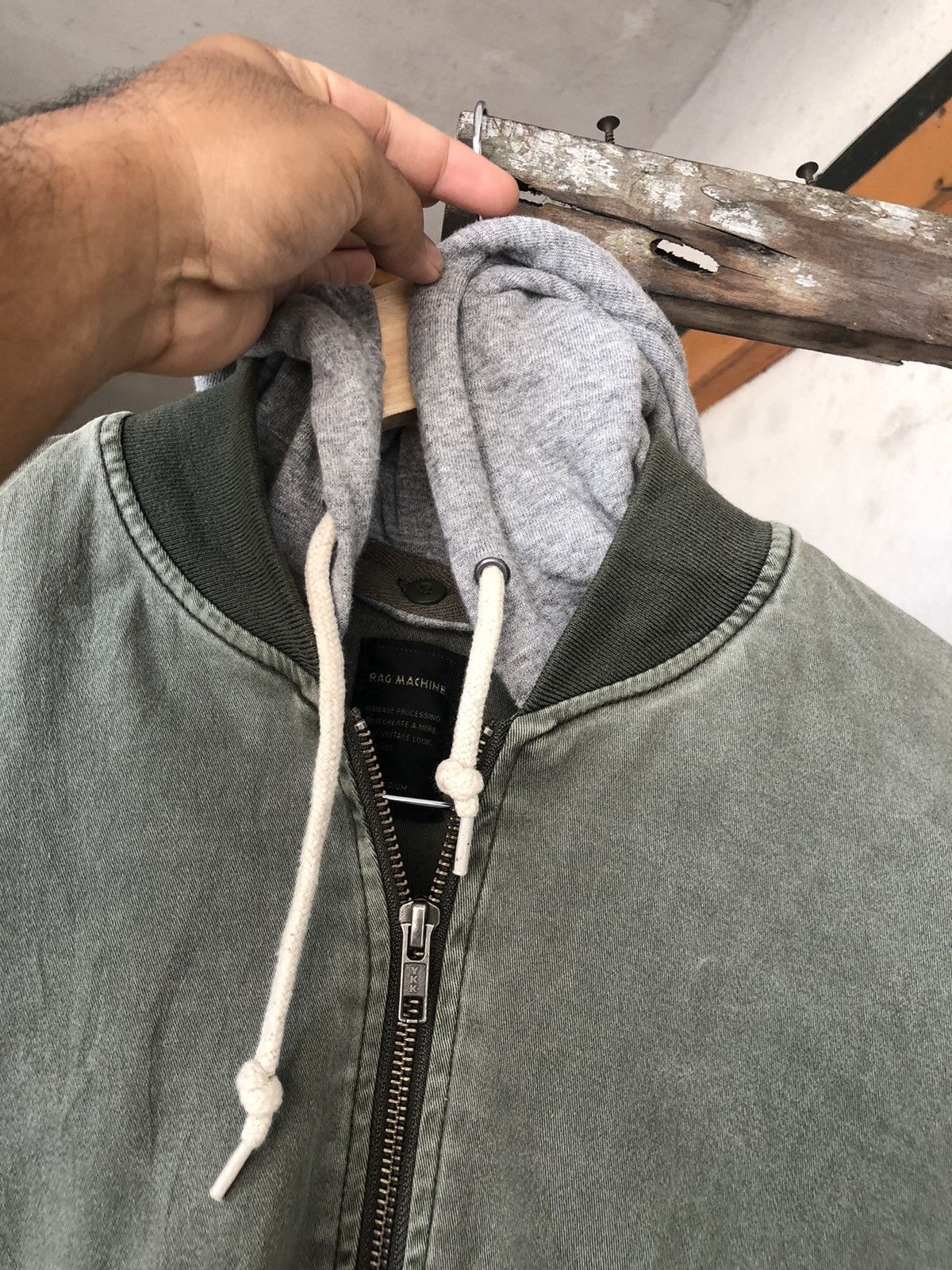 Japanese Brand Vintage Rag Machine Military Style Bomber Jacket Size US M / EU 48-50 / 2 - 15 Thumbnail