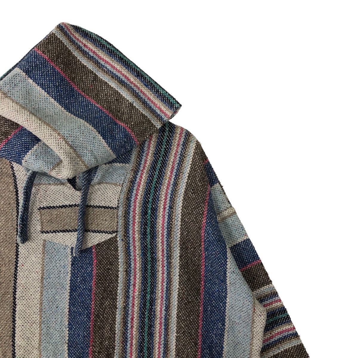 Japanese Brand VINTAGE MOLINS CHORE JACKET STRIPED INSPIRED KAPITAL JAPAN Size US XL / EU 56 / 4 - 5 Thumbnail