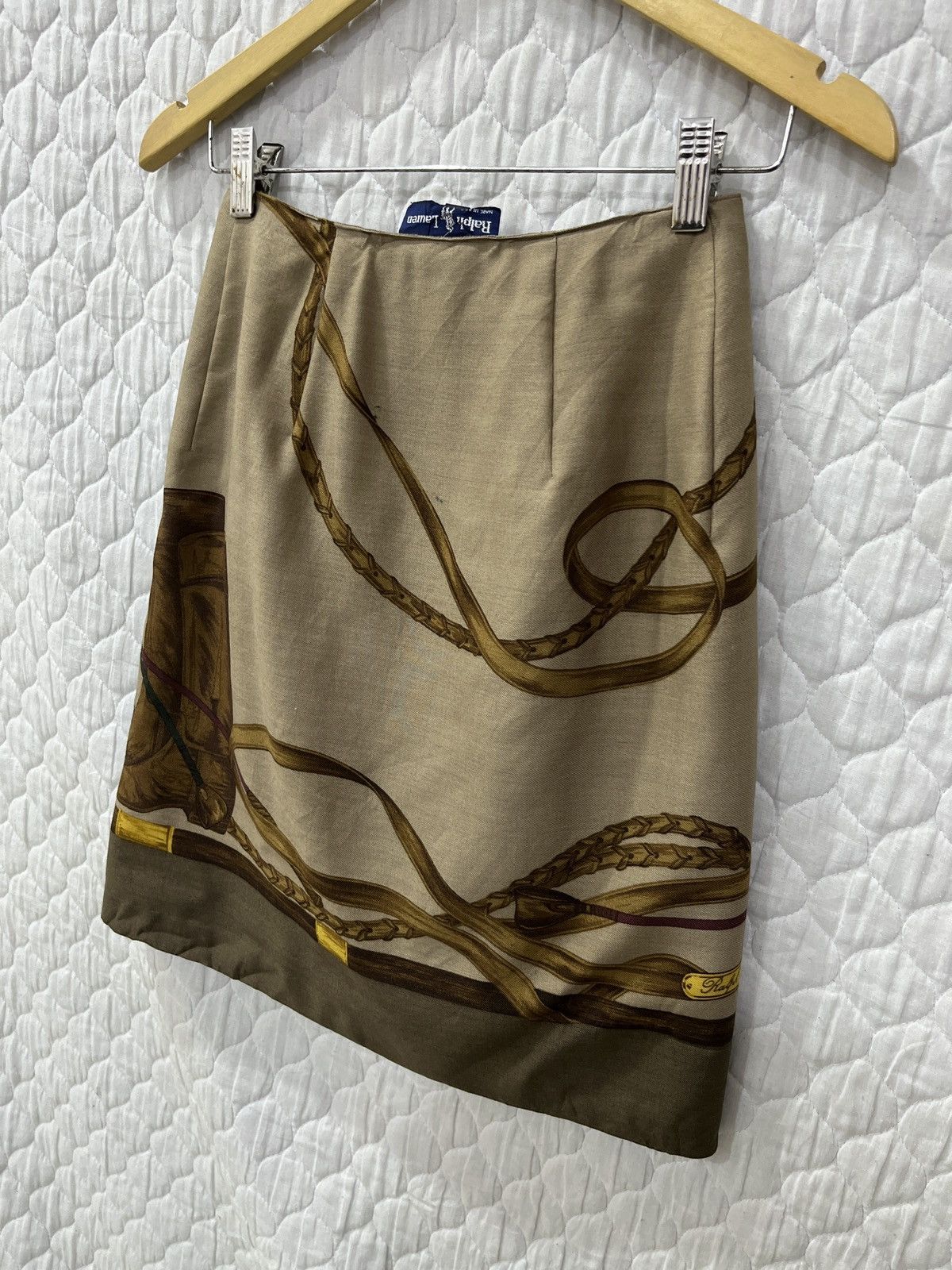 RRL Ralph Lauren × Ralph Lauren × Vintage (Uuuu). VTG RALPH LAUREN SKIRTS Size 27" / US 4 / IT 40 - 7 Thumbnail