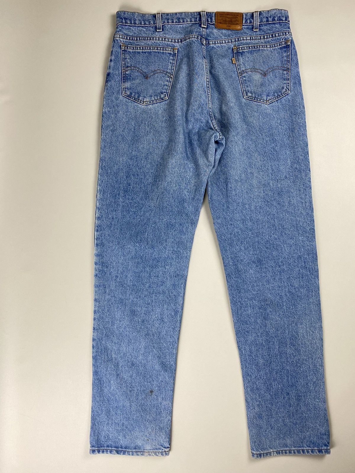 Levi's × Vintage VTG Levi’s 540 light blue denim jeans baggy relaxed fit Size US 38 / EU 54 - 15 Thumbnail