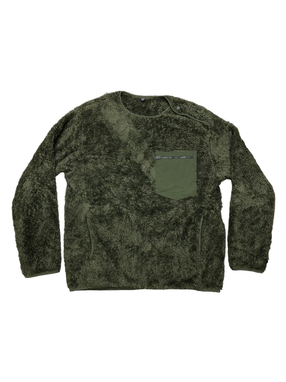 Japanese Brand UNIQLO FAUR FUR FLUFFY SWEATER Size M / US 6-8 / IT 42-44 - 1 Thumbnail
