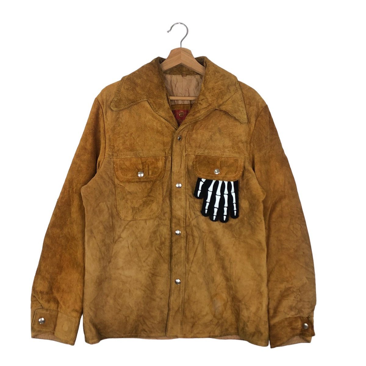 Genuine Leather VINTAGE GENUINE LEATHER JACKET MADE IN ARGENTINA Size US M / EU 48-50 / 2 - 1 Thumbnail