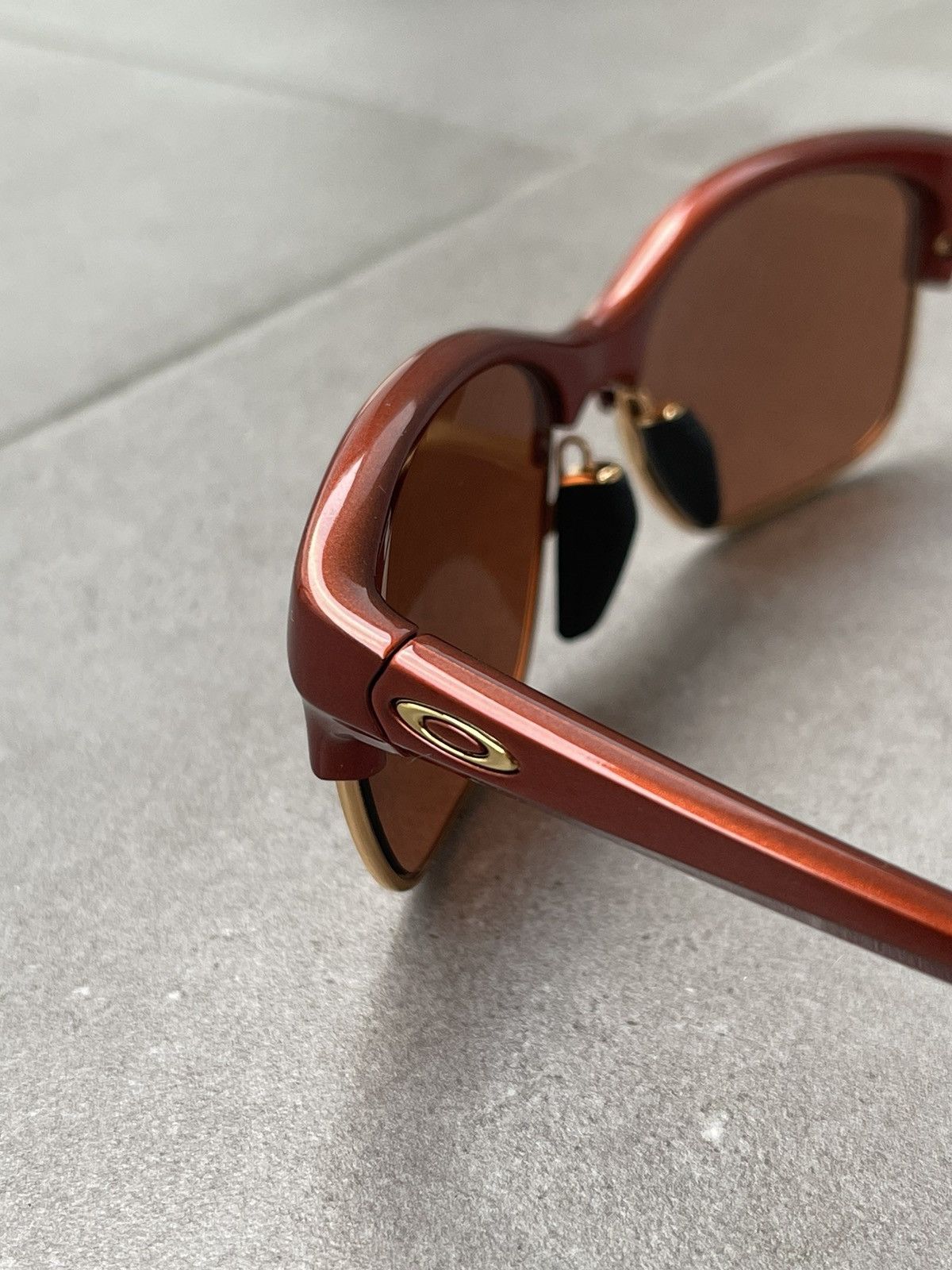 Oakley Oakley OO9204-07 "RSVP" Gold Terracotta Sunglasses Size ONE SIZE - 7 Thumbnail