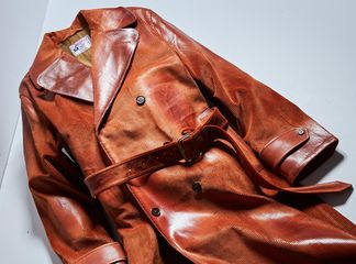 Allsaints layered leather jacket/blazer