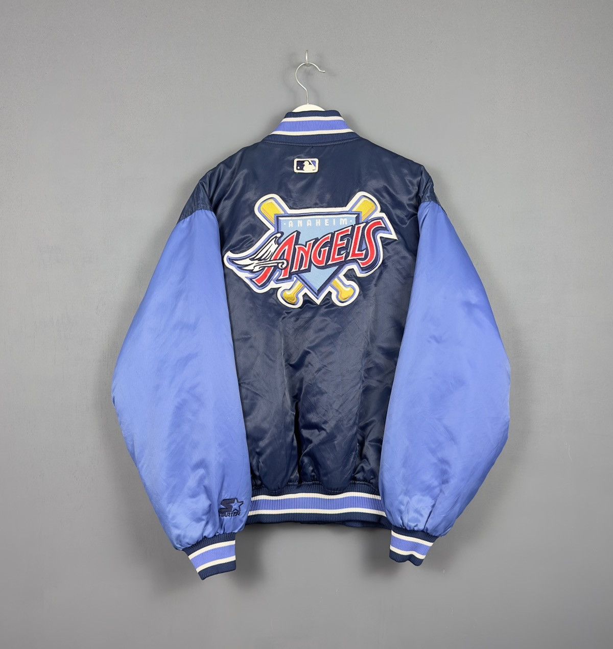Vintage 90s Starter MLB Anaheim Angels Bomber Jacket