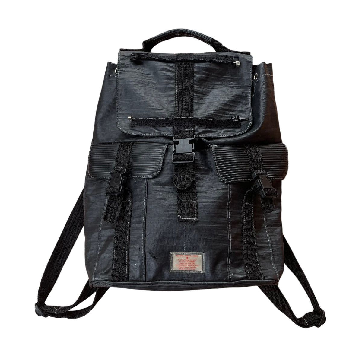 Honda × Leather × Sports Specialties 🇯🇵 VINTAGE HONDA LEATHER BACKPACK Size ONE SIZE - 1 Thumbnail