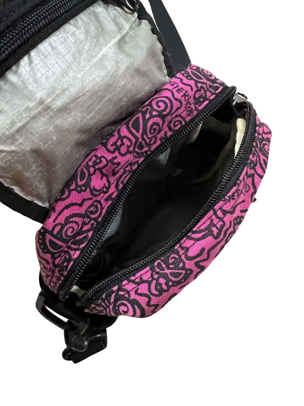 Hysteric Glamour GRAIL🔥90s HG Jacquard Printed Cordura Crossbody Sling Bag Size ONE SIZE - 8 Thumbnail