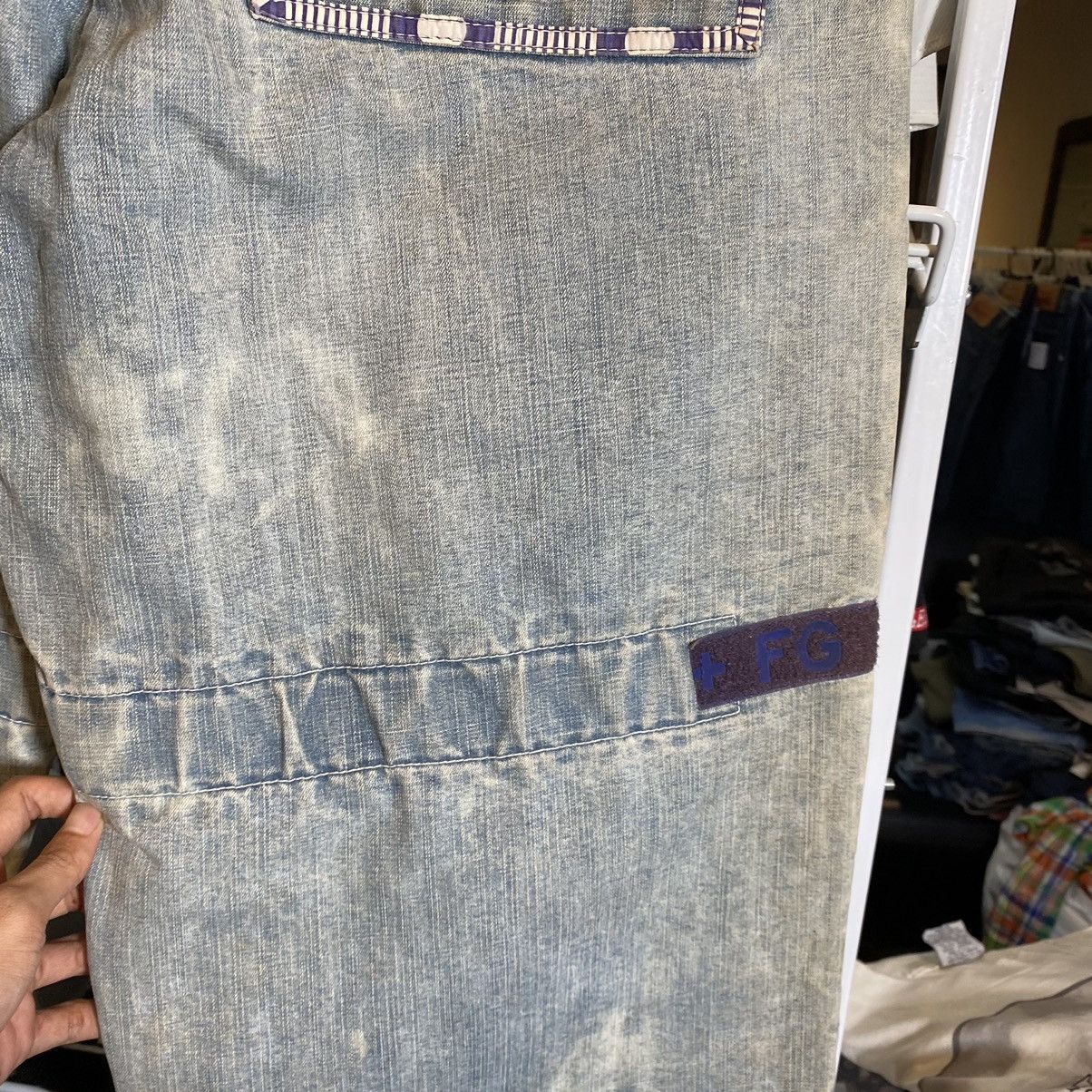 Marithe + Francois Girbaud Marithe Francois Girbaud Bondage Denim Pants Size US 34 / EU 50 - 9 Thumbnail