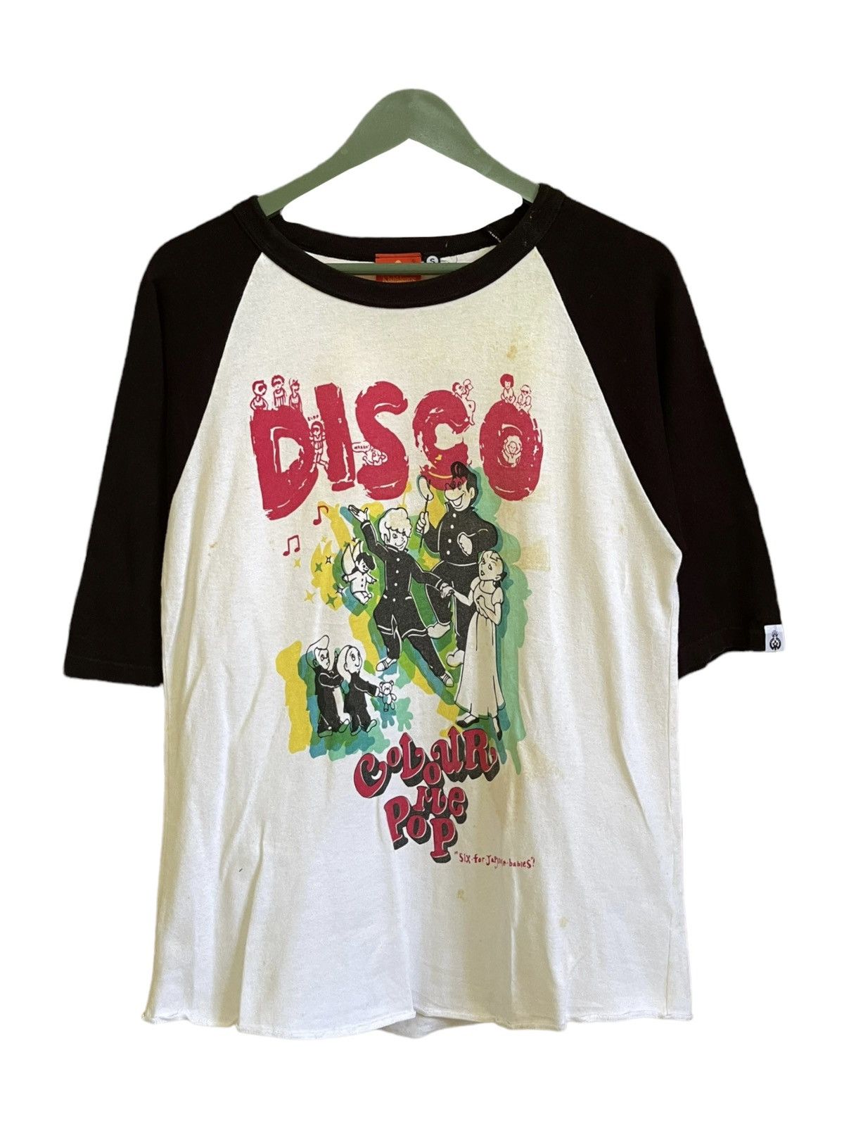Kishidenne Wrerutogood Disco Seditionaries 3/4 Sleeve Tee