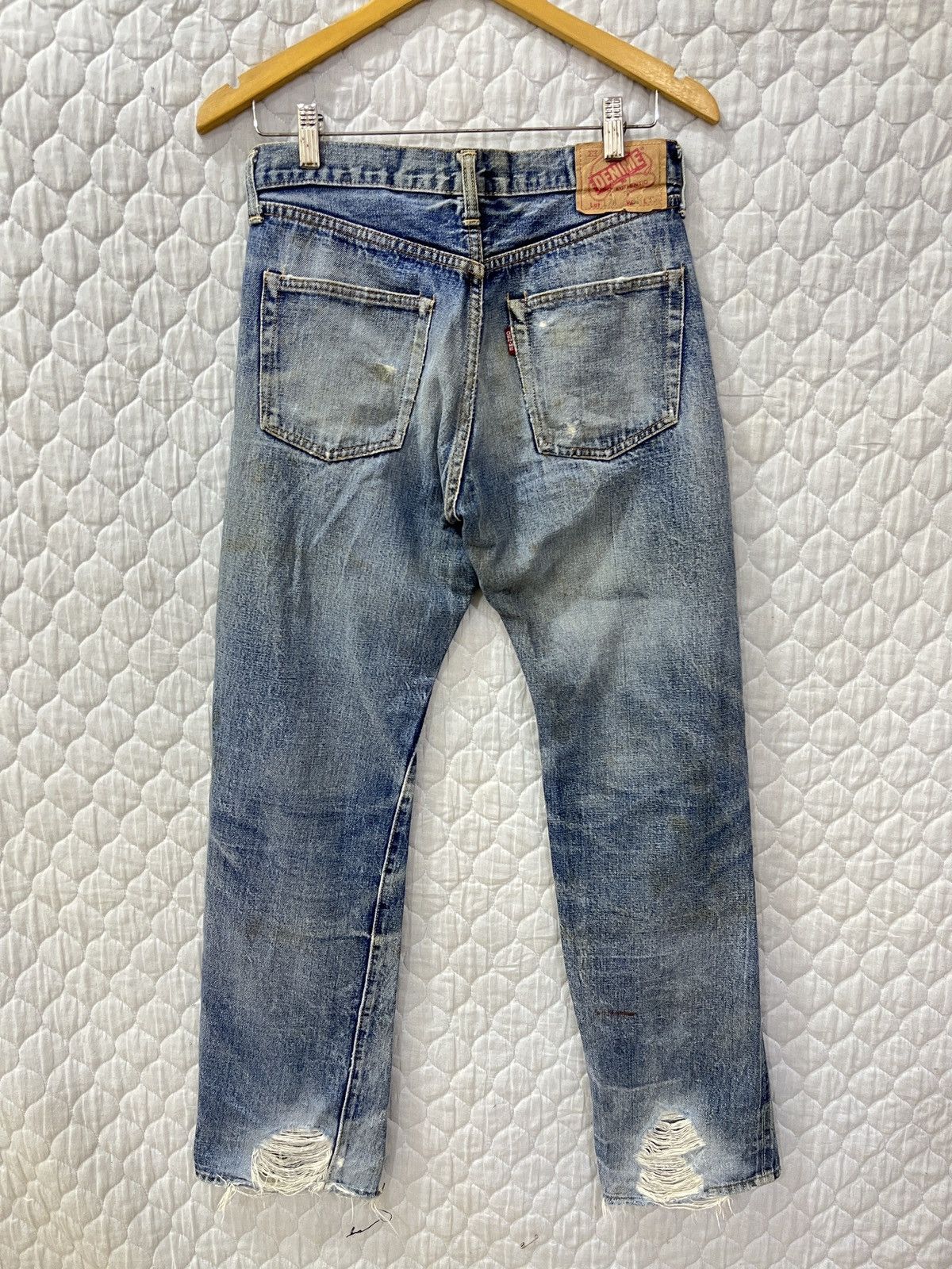 Denime (Uuuu)🔥💣 ARCHIVE DENIME JAPAN JEANS Size US 30 / EU 46 - 6 Thumbnail