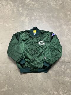 Sold at Auction: VINTAGE GREEN BAY PACKERS STARTER SATIN JACKET