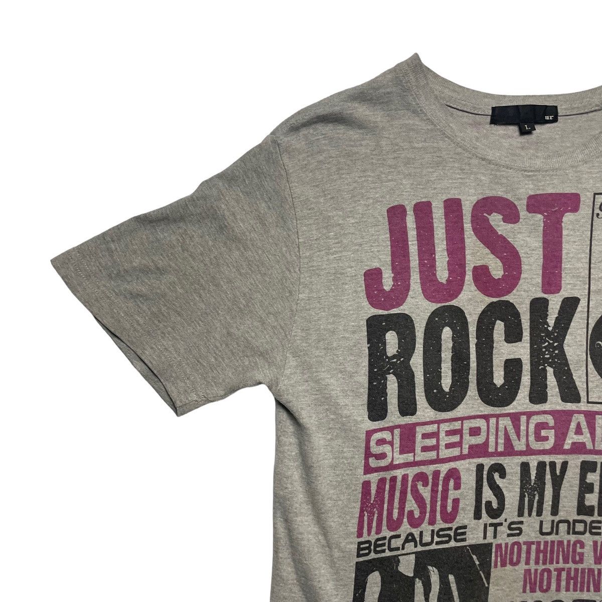 Hysteric Glamour 🇯🇵 PUNK ROCK WORDING GRAPHIC SEDITIONARIES TSHIRT Size US L / EU 52-54 / 3 - 5 Thumbnail