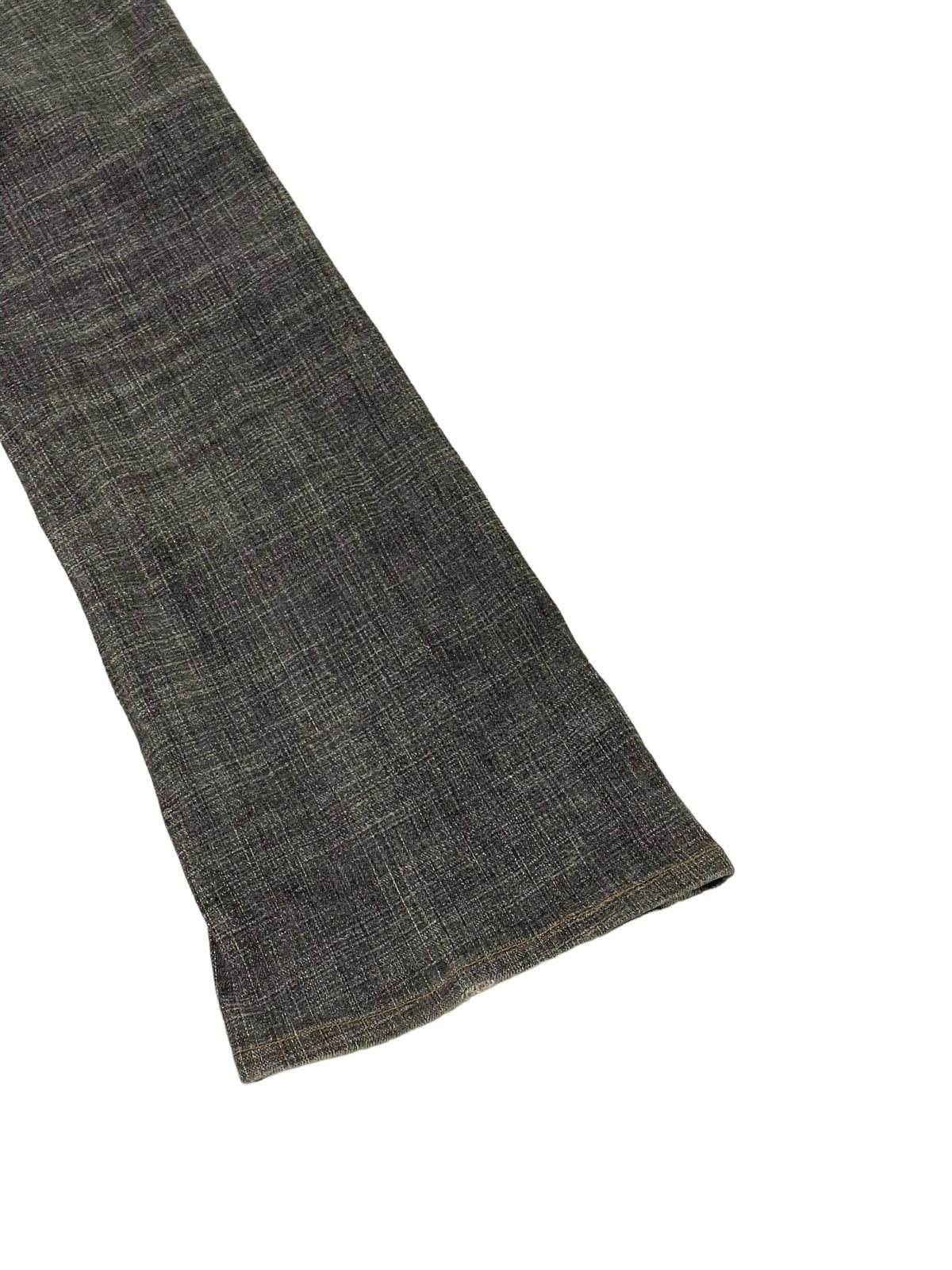 Japanese Brand Flare Jeans Ideo Japan Distress Stretch Boot Cut 6🟦1 Size US 31 - 14 Thumbnail