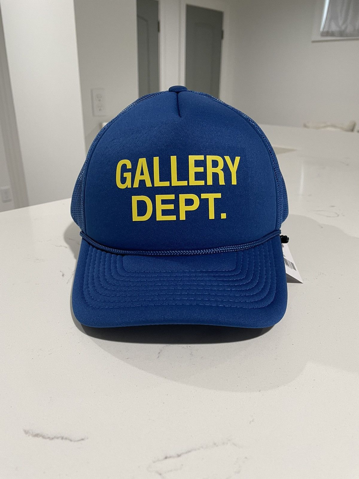 image of Gallery Dept Trucker Cap in Blue, Men's