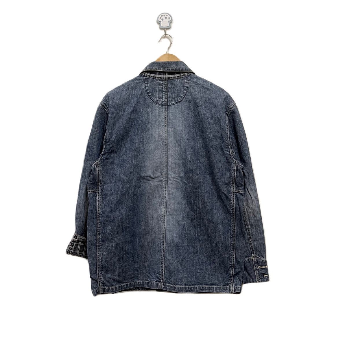 Japanese Brand Vintage ALLIX DESIGN denim jacket Size US L / EU 52-54 / 3 - 2 Thumbnail