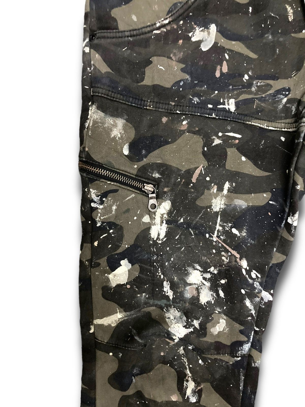 Japanese Brand Vintage Heavy Art Trashed Paint Cargo Size US 30 / EU 46 - 9 Thumbnail