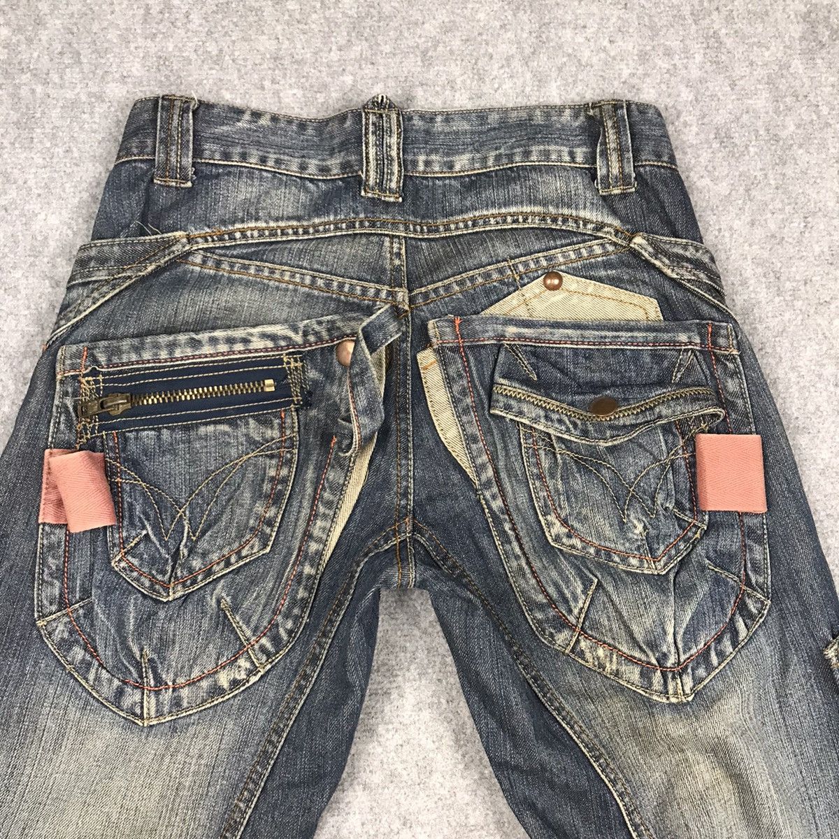 JNCO × Japanese Brand × Vintage BAGGY DENIM POMELO JAPANESE JEANS PANTS Size US 28 / EU 44 - 13 Thumbnail