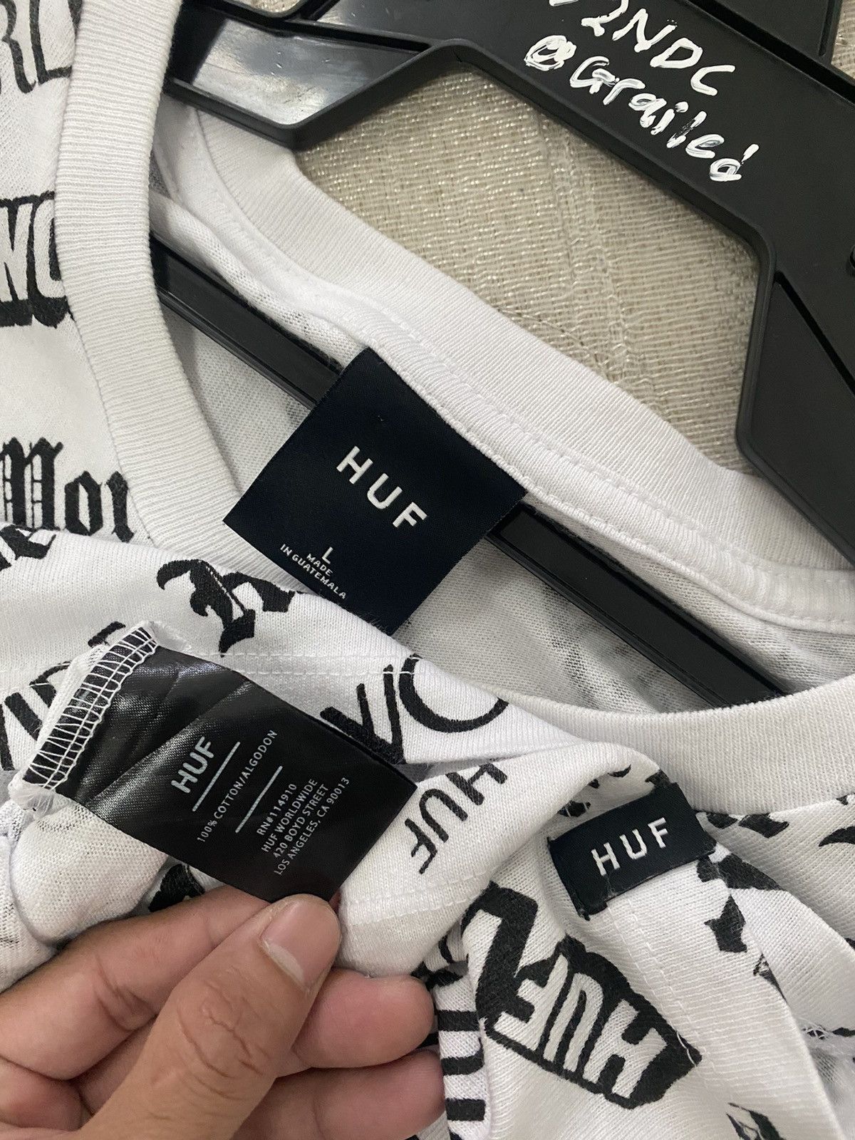 Huf Worldwide Monogram
