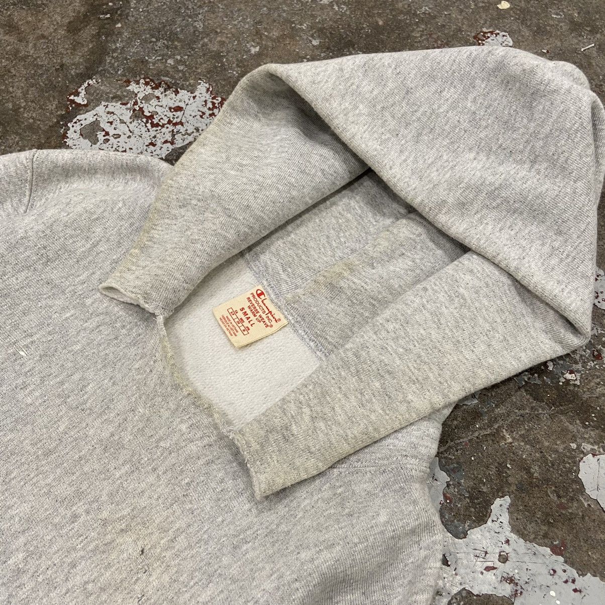 Champion Champion Reverse Weave Grey Painter Hoodie Size US S / EU 44-46 / 1 - 5 Thumbnail