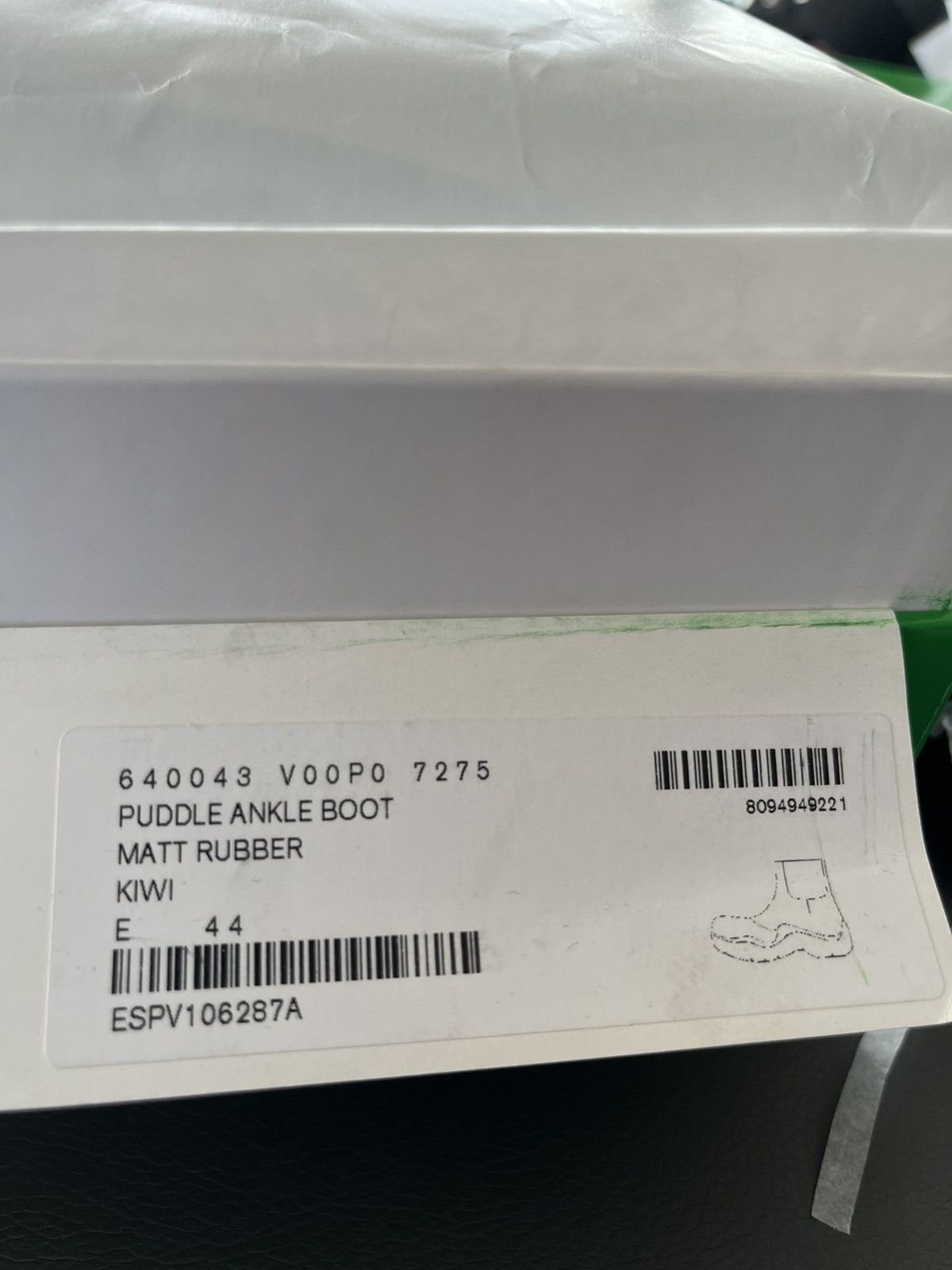 Bottega Veneta Rare Brand New Limited Edition Puddle Ankle Rubber Boot Size US 11 / EU 44 - 5 Thumbnail