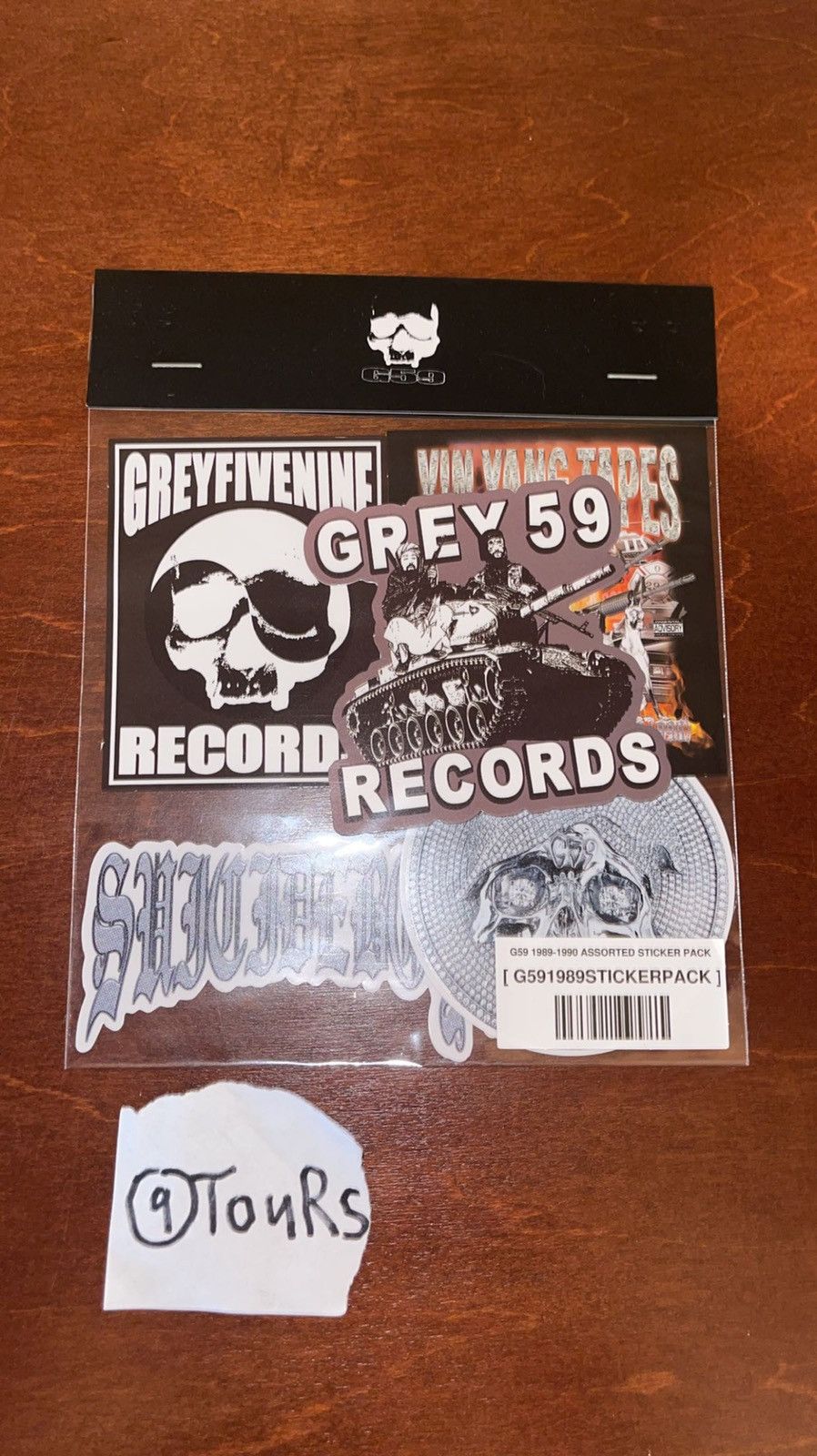 G59 Records G59 sticker pack | Grailed