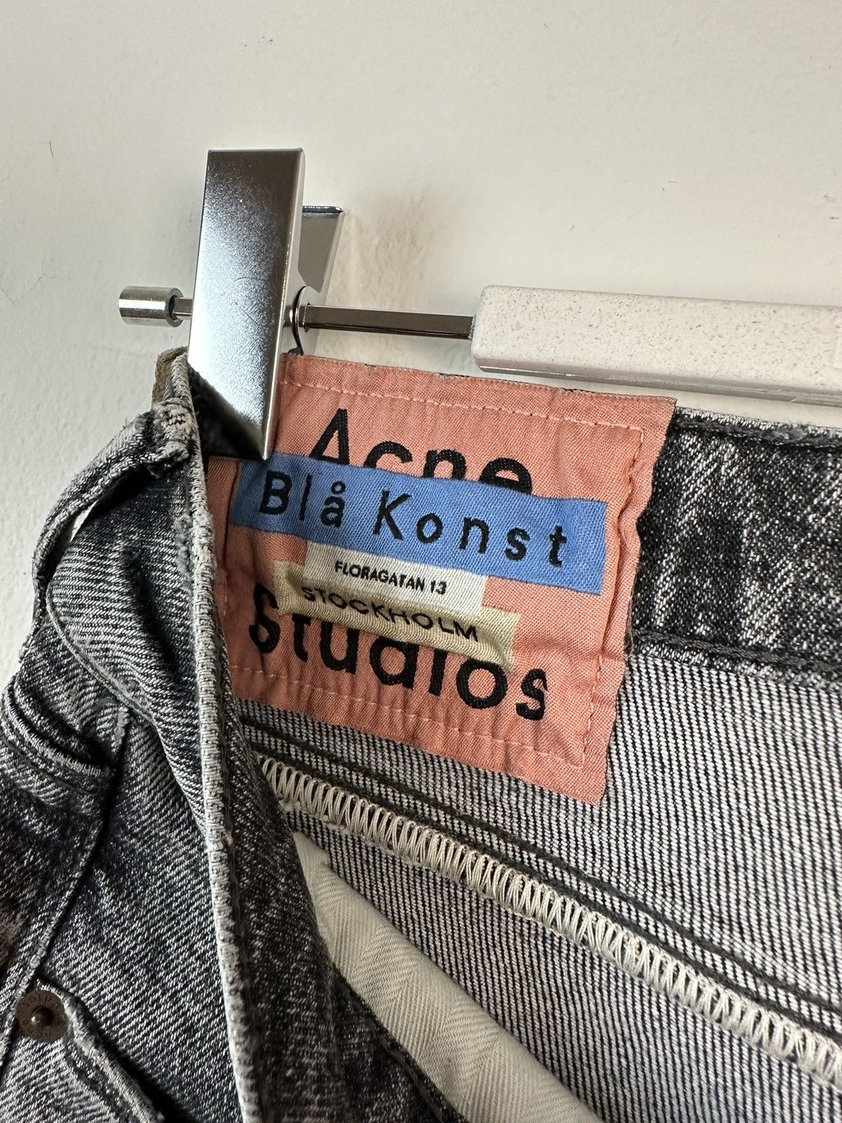 Acne Studios Acne Studios Max Dark Stone Grey jeans denim Size US 31 - 3 Thumbnail