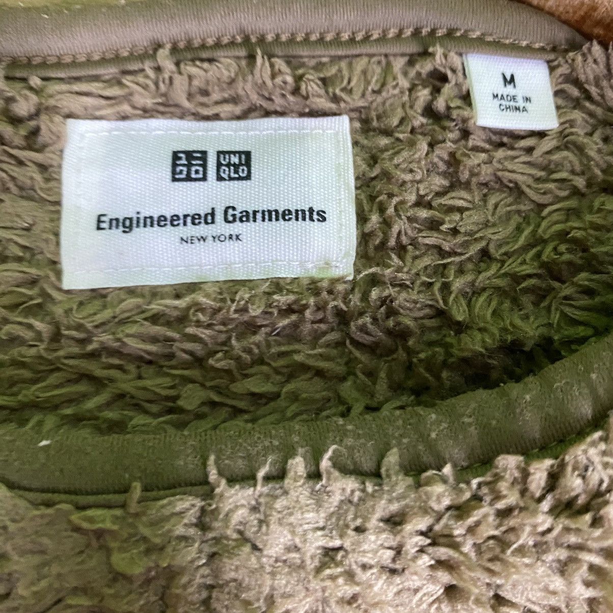 Engineered Garments × Japanese Brand × Uniqlo Engineered Garments x Uniqlo Fleece Jacket Size US M / EU 48-50 / 2 - 8 Thumbnail
