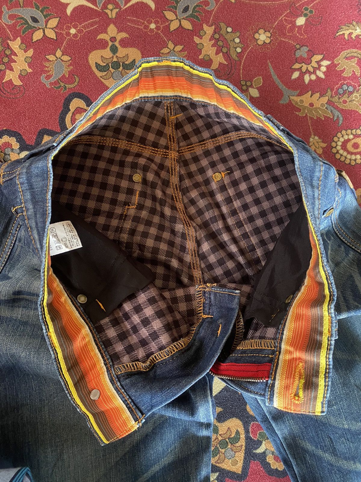Edwin Vintage Edwin 503 Blue Trip Size US 32 / EU 48 - 5 Thumbnail