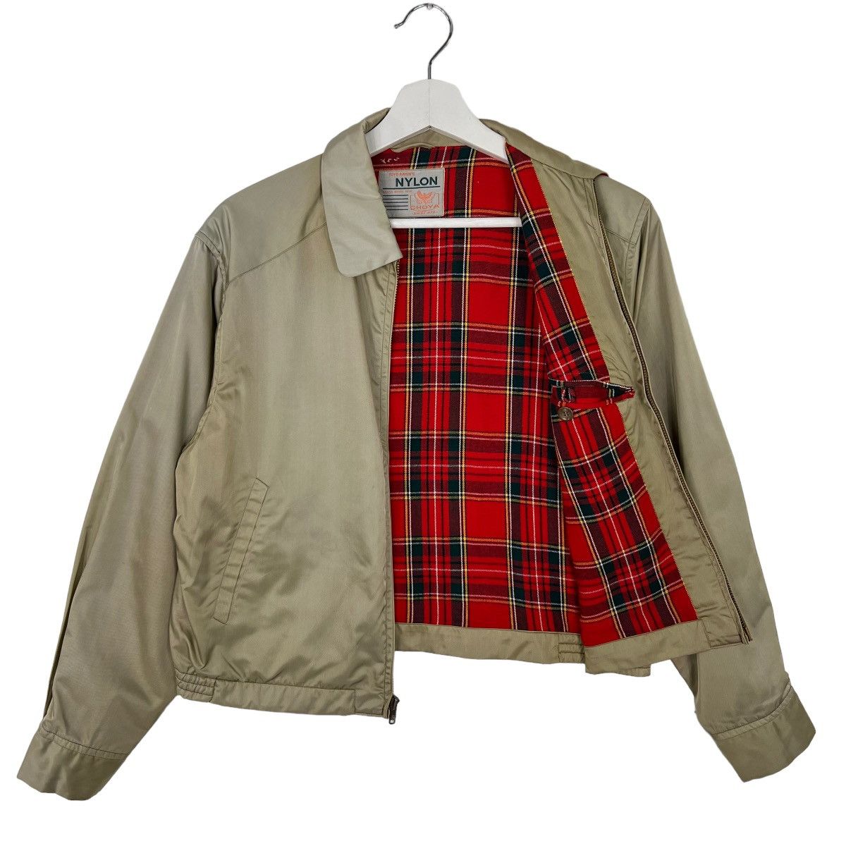 Japanese Brand 🔥 VINTAGE 60s TOYO RAYON'S TARTAN LINING JACKET Size US S / EU 44-46 / 1 - 1 Thumbnail