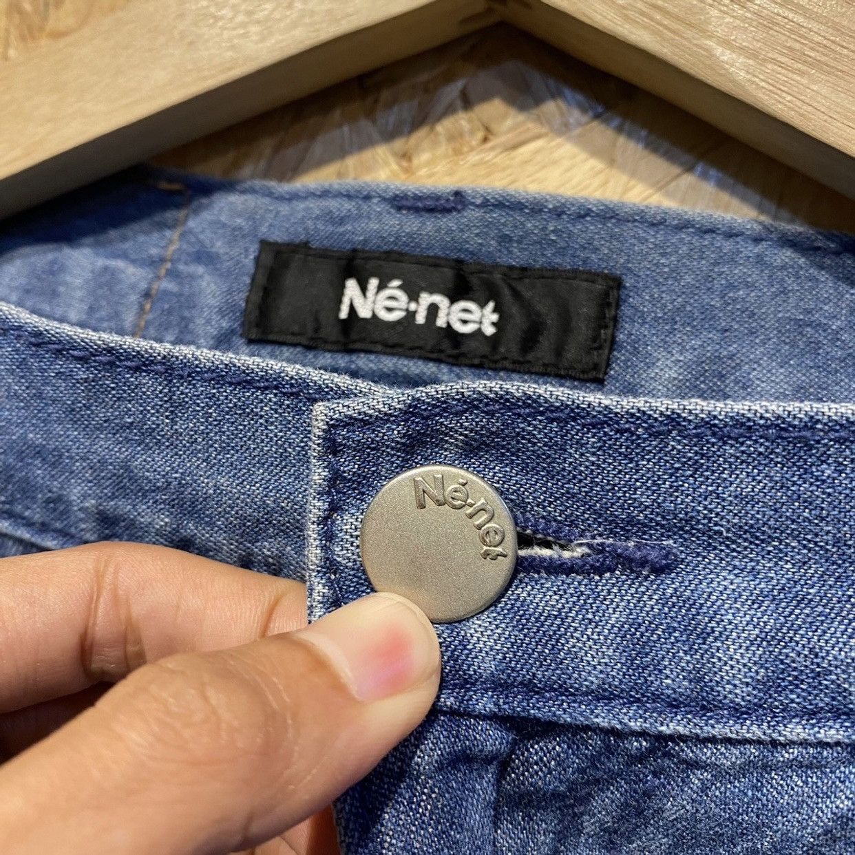 Issey Miyake Issey Miyake Ne-net Baggy Drop Crotch Denim Pants 30 Size US 30 / EU 46 - 9 Thumbnail