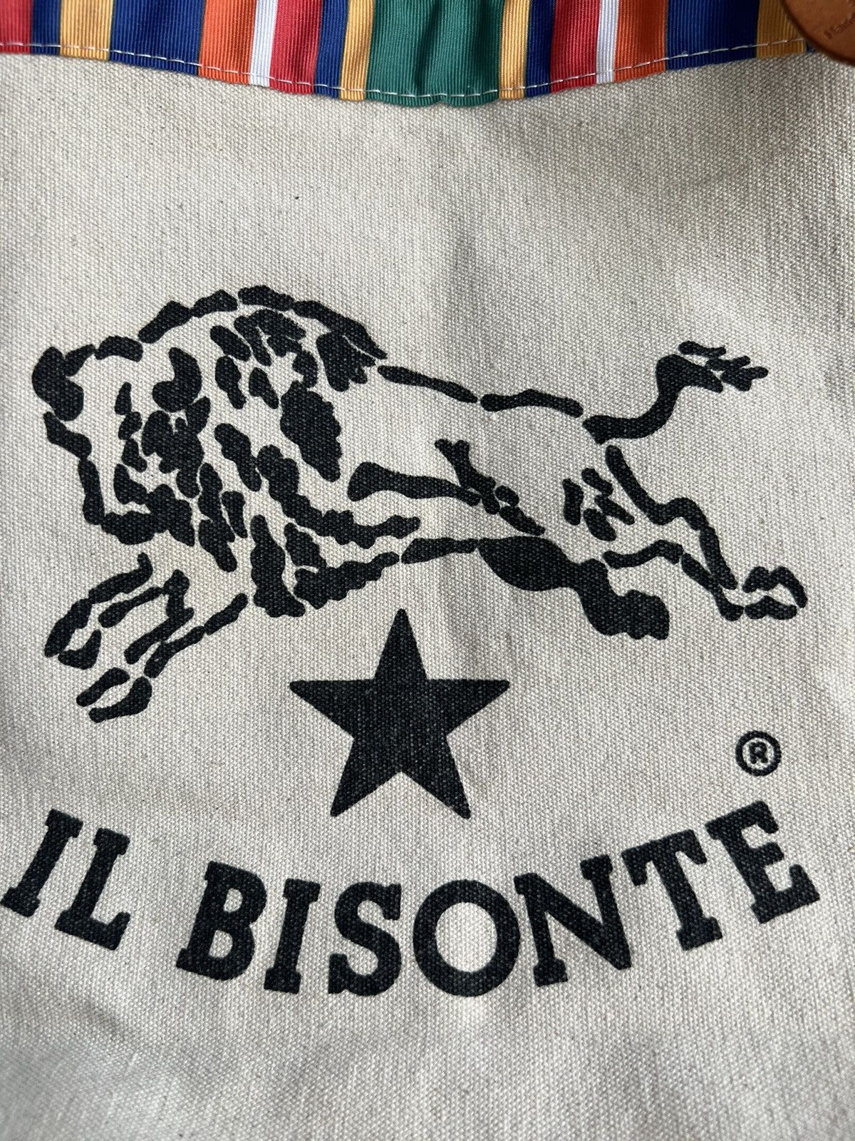 Il Bisonte Il Bisonte 🇮🇹 Handcrafted in Firenzi Canvas Leather Bag Size ONE SIZE - 5 Thumbnail