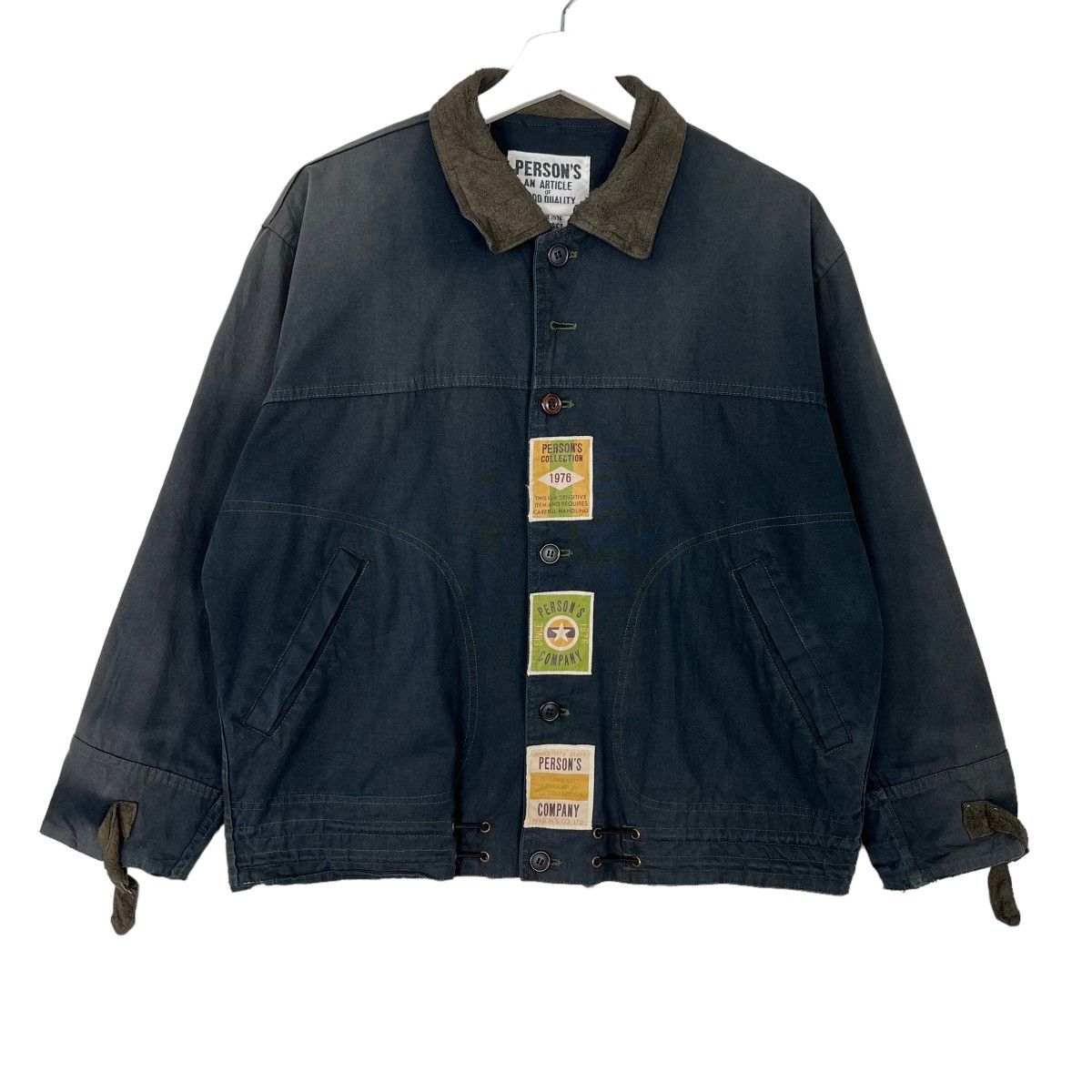 Japanese Brand 🔥 DYED SUN FADED PERSONS JACKET Size US M / EU 48-50 / 2 - 1 Thumbnail