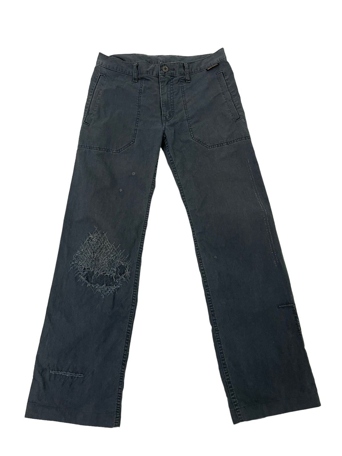 Hysteric Glamour 🎶Hysteric Fatique Pant Boro Low Rise 5🟦9 Size US 29 - 1 Thumbnail
