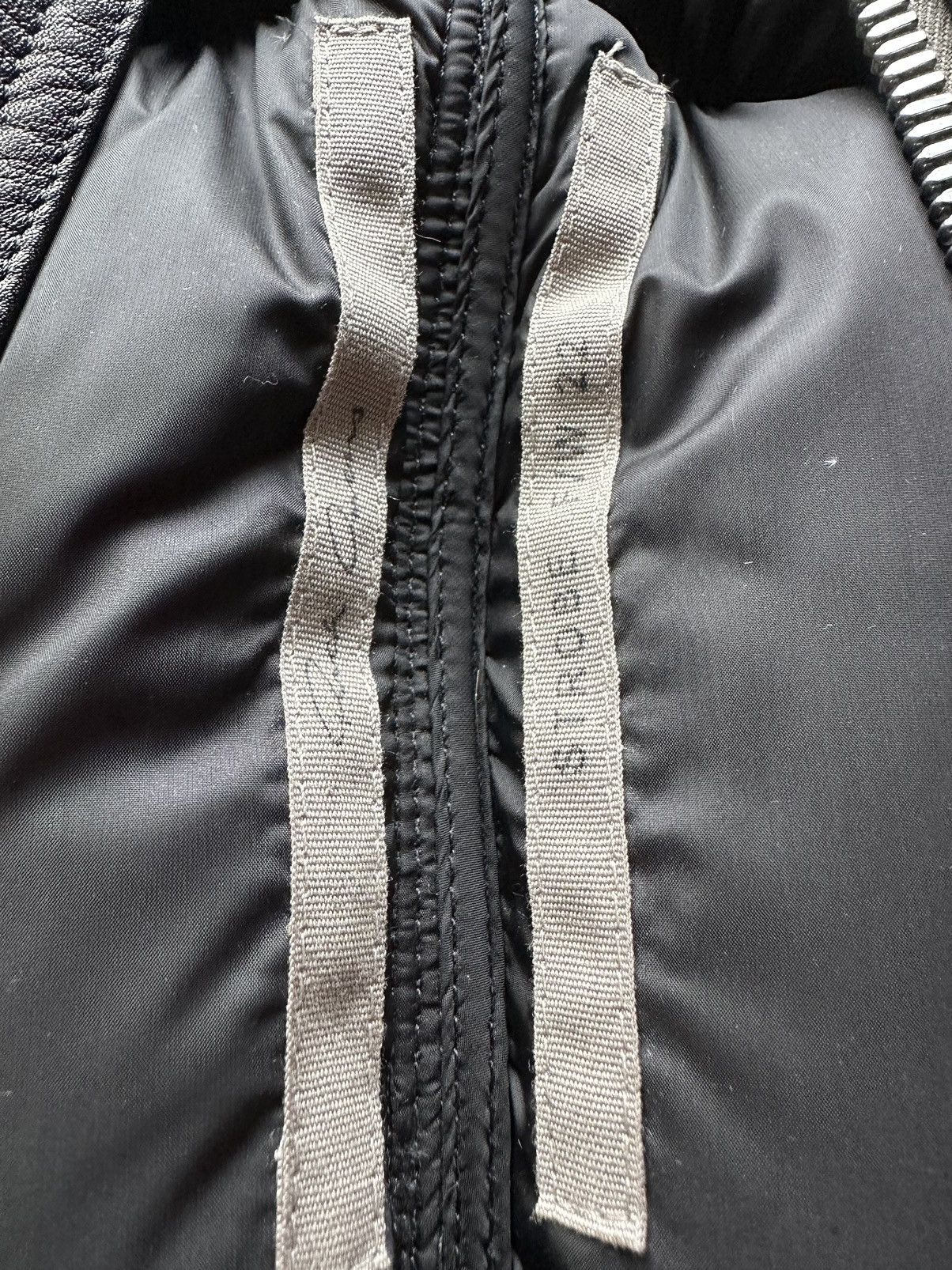 Rick Owens Rick Owens FW22 STROBE Leather Flight Jacket NWT Size US M / EU 48-50 / 2 - 7 Thumbnail