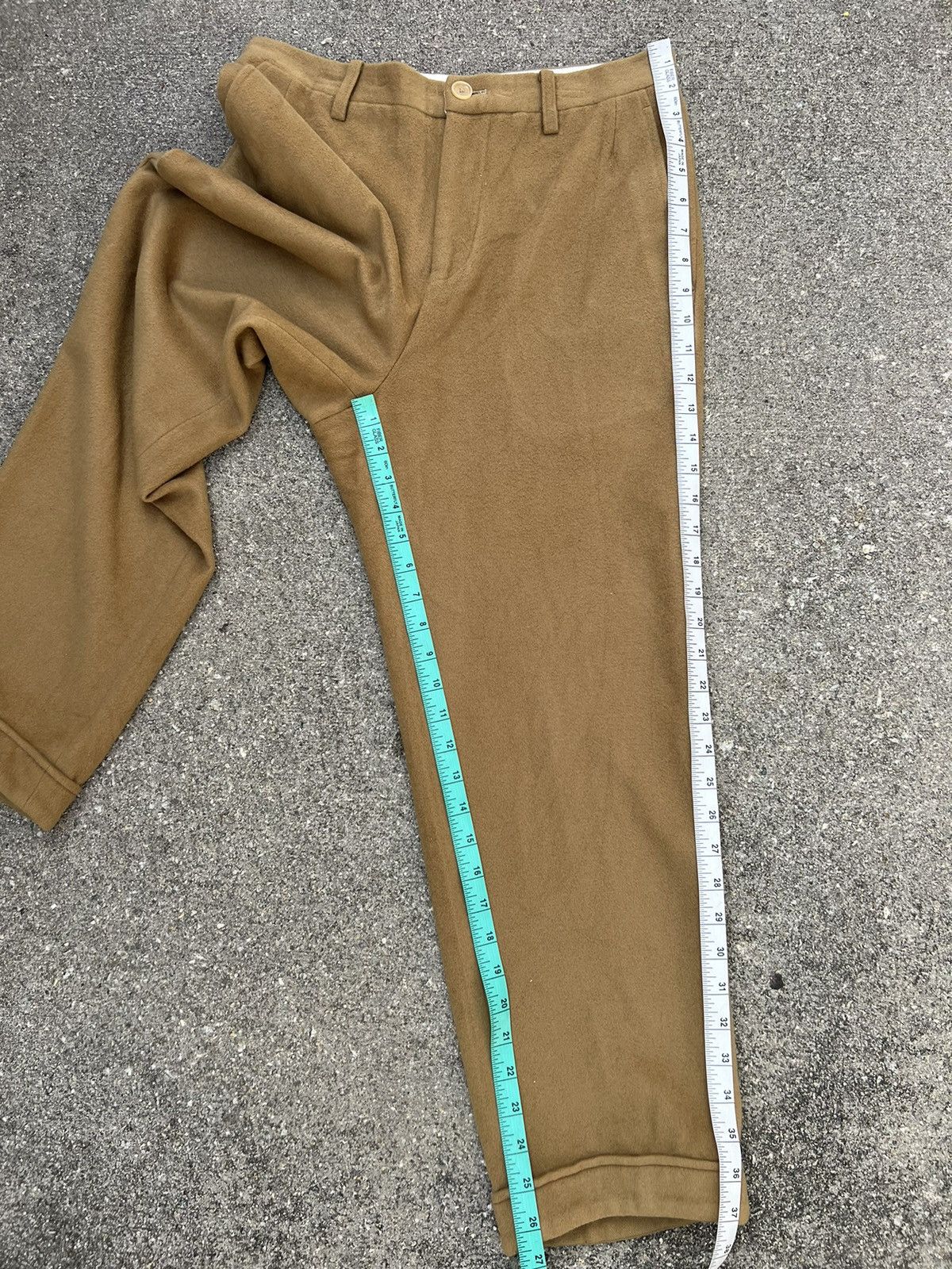 DIGAWEL DIGAWEL Japan Wool Chinos Cropped Trouser Pant Size US 30 / EU 46 - 20 Thumbnail