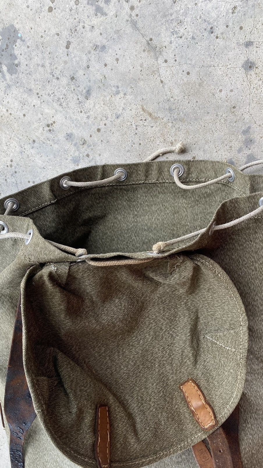 Vintage True Vintage Issue 1957 Rucksack Bag Pack Swiss Army Size ONE SIZE - 11 Thumbnail