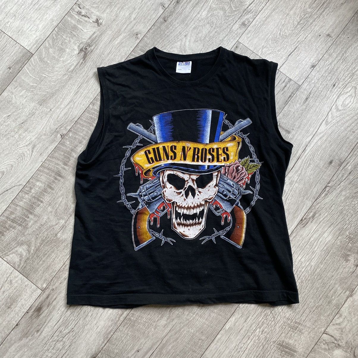 Band Tees VINTAGE GUNS N ROSES ROCK BAND 90s TANK TOP T SHIRT Size US L / EU 52-54 / 3 - 1 Thumbnail