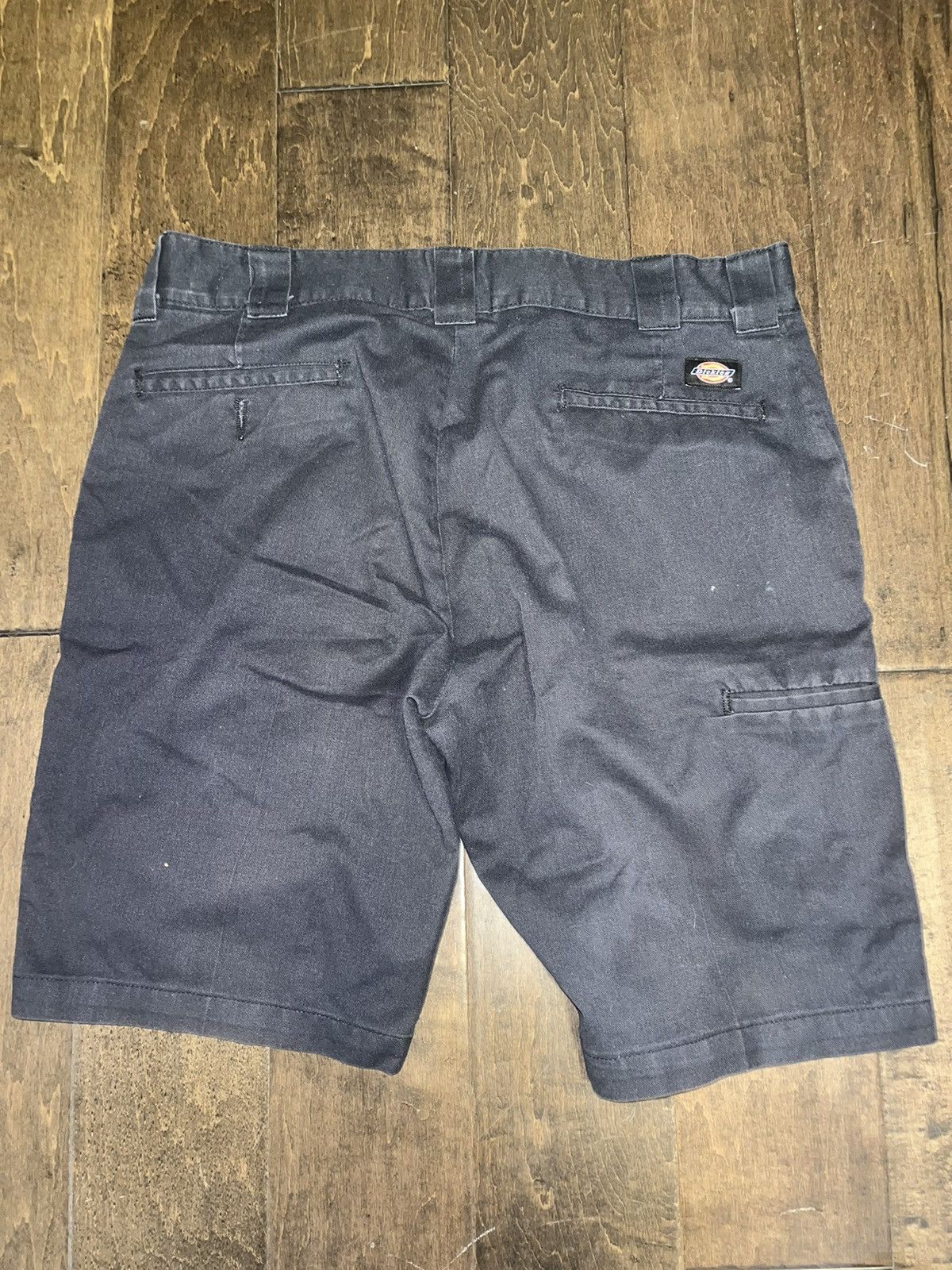 Dickies Work Shorts, Half Pants, Men's, W36 equivalent polyester black type Vintage Second Hand