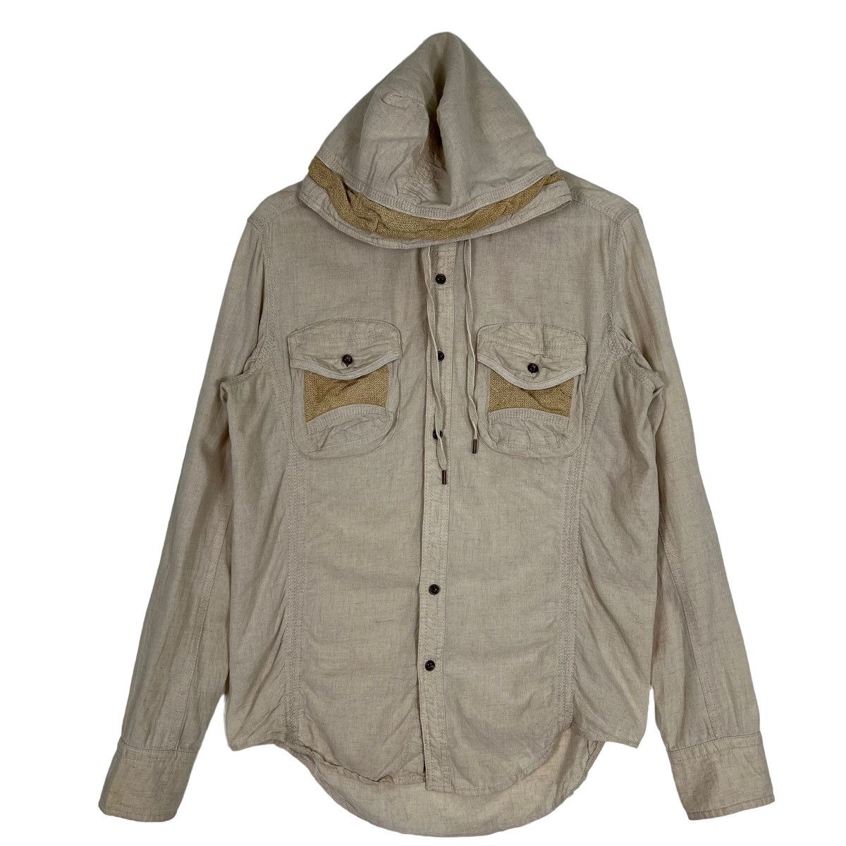 Japanese Brand 💥 GOA HOODIES CARGO SHIRT JACKET Size US M / EU 48-50 / 2 - 1 Thumbnail