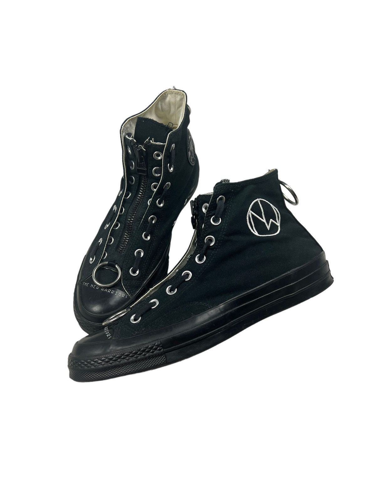 image of Converse X Undercover Ss19 ‘The New Warriors” Shoes in Black, Men's (Size 11)