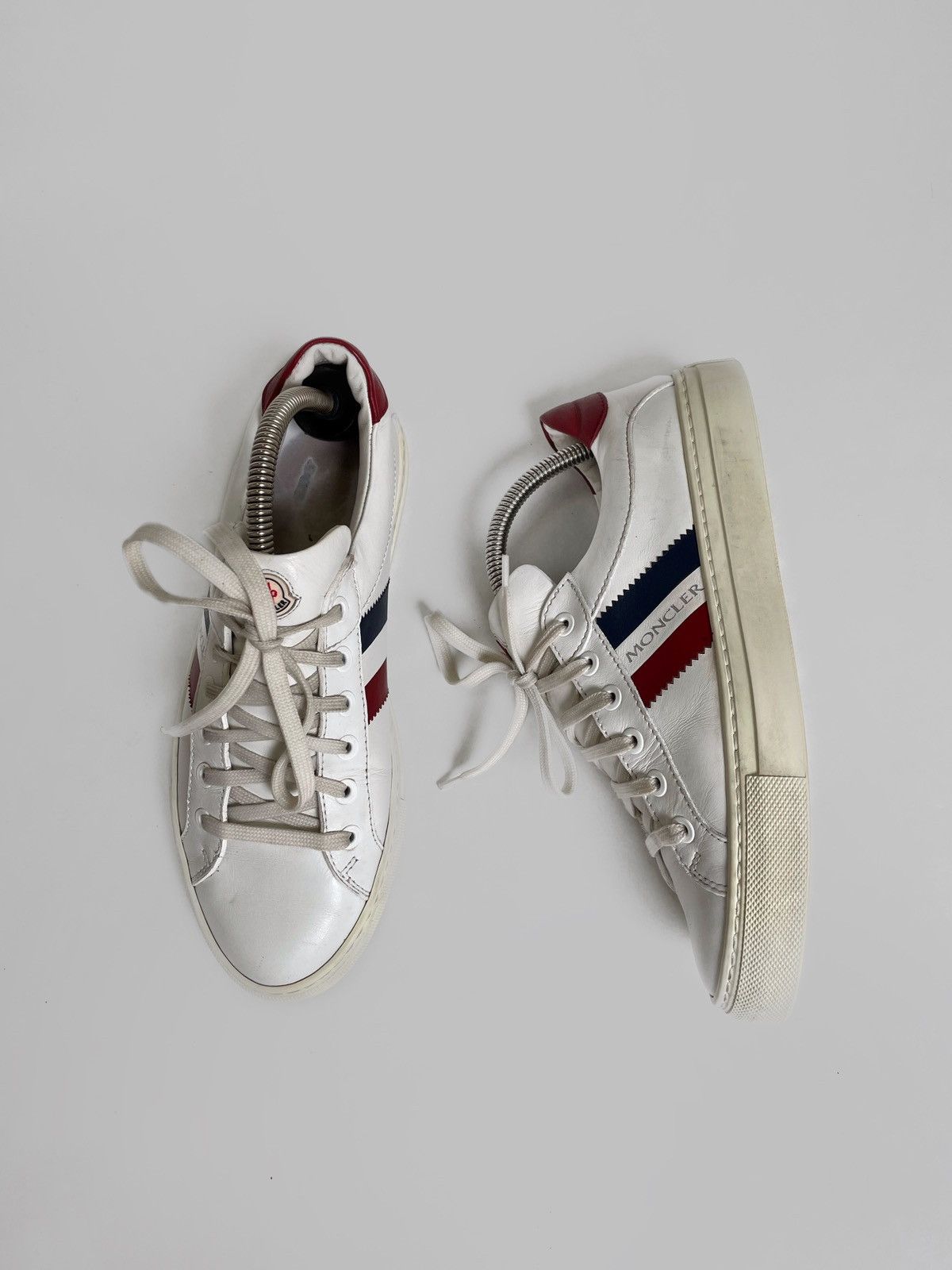 Moncler leather classic low-top sneakers
