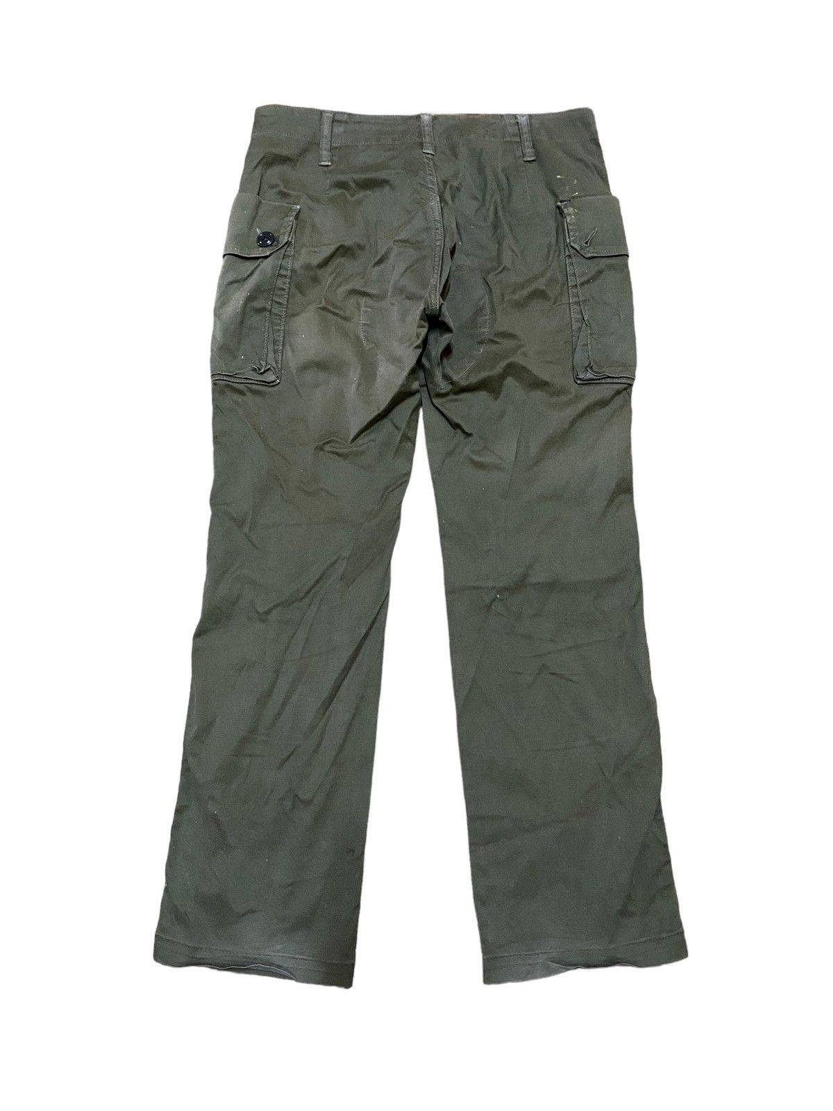 Japanese Brand 💥Japanese Military Quadro Cargo Pant Size US 32 / EU 48 - 3 Thumbnail