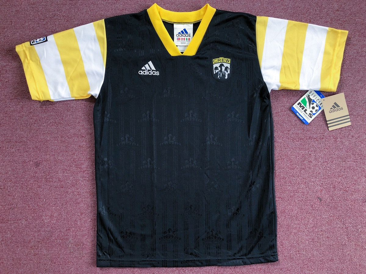 Rare 90s Columbus Crew MLS soccer jersey by Adidas