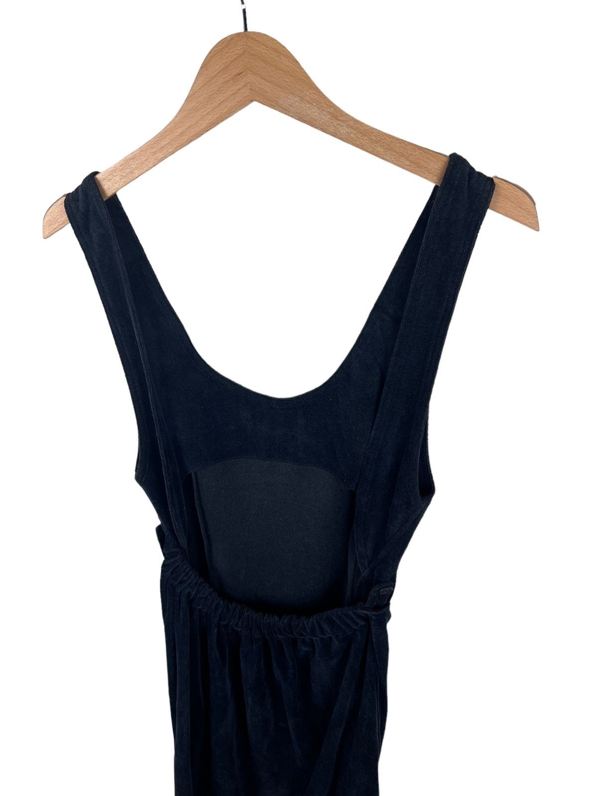 Yohji Yamamoto Vintage Y’s Bis Yohji Yamamoto Velvet Maxi Dress Size S / US 4 / IT 40 - 11 Thumbnail