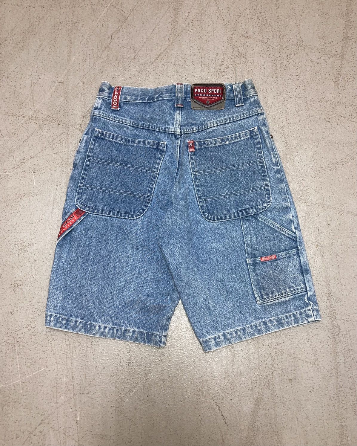 Vintage CRAZY VINTAGE Y2K PACO BAGGY JNCO JORTS SKATER SHORTS | Grailed