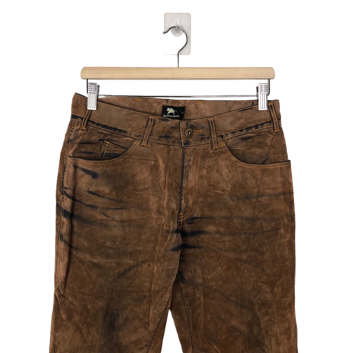 Hysteric Glamour VINTAGE BOWCUT DESIGN DENIM BUFFALO BOBS JEANS Size US 30 / EU 46 - 2 Thumbnail