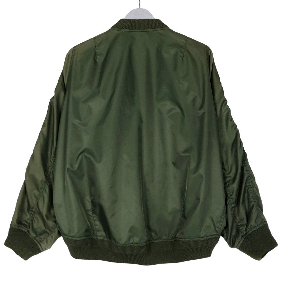 Japanese Brand 💥UNGRID JAPAN MA-1 FLIGHT RIOT BOMBER JACKET Size US M / EU 48-50 / 2 - 9 Thumbnail