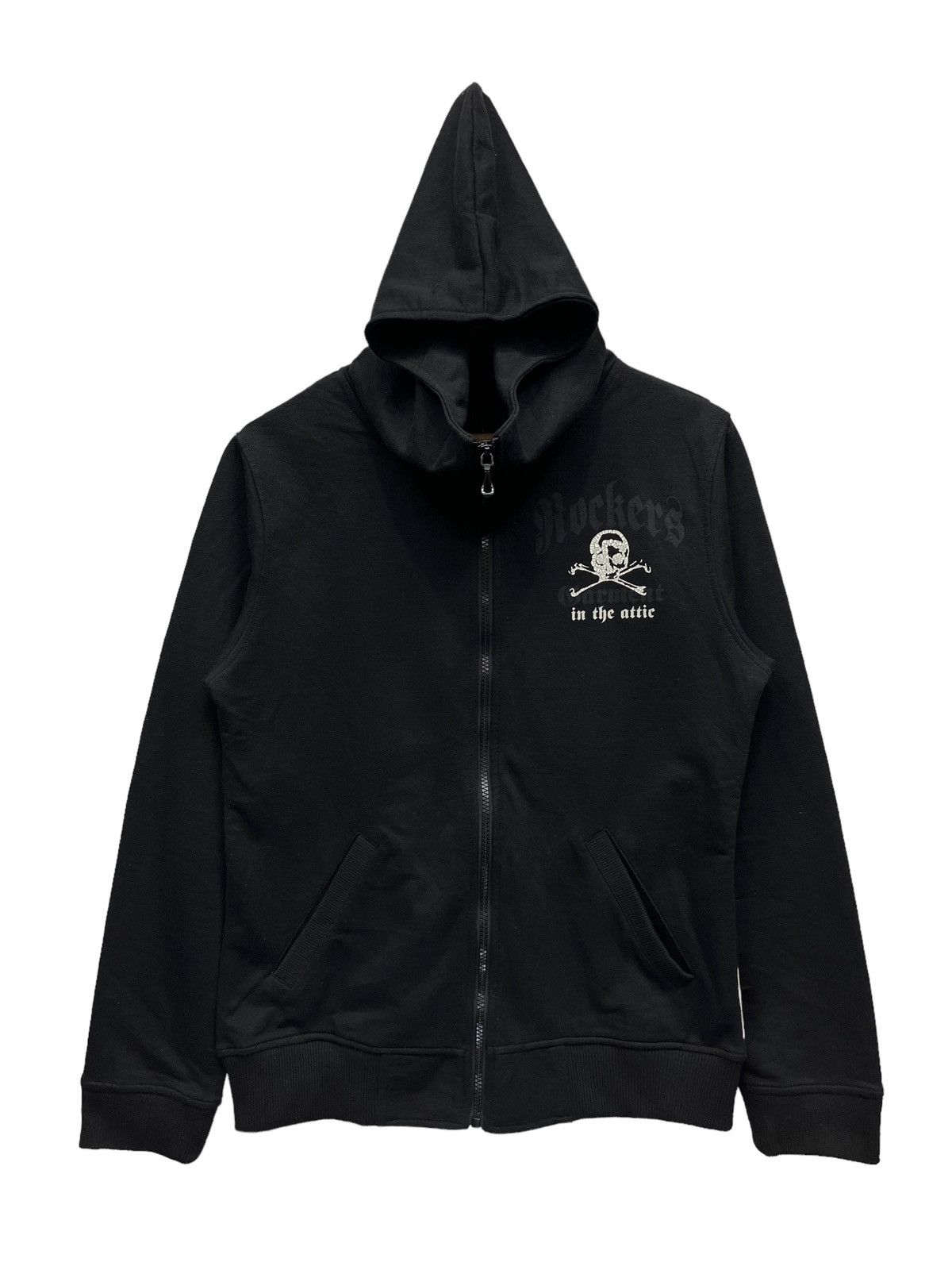 In The Attic IN THE ATTIC Punk Rockers Garment Big UnionJack Skull Hoodie Size US S / EU 44-46 / 1 - 4 Thumbnail